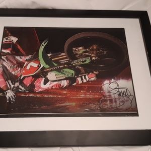 James Stewart Kawasaki Autographed Poster